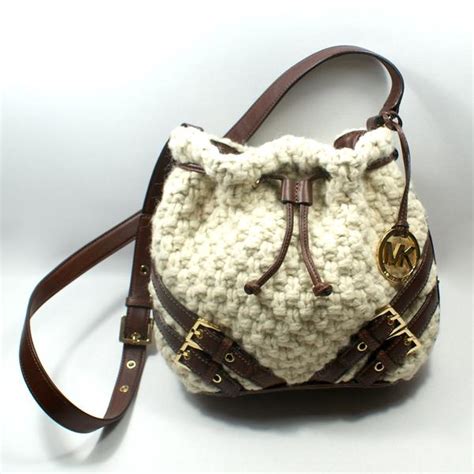 michael kors milo drawstring tote
